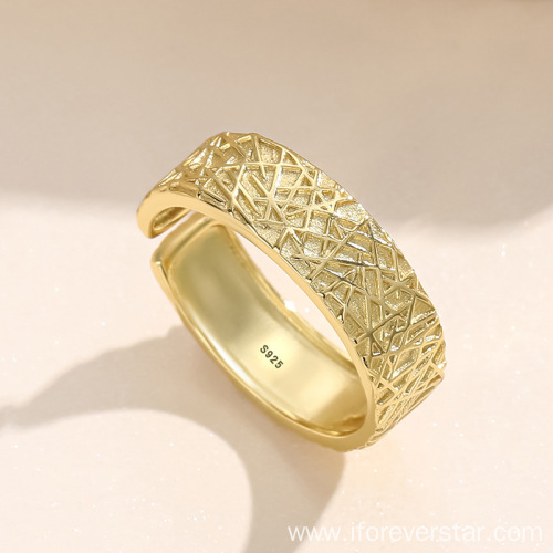 New Ins Style 18K Gold Plated Fashion Rings